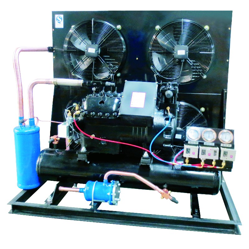 Serie S / 4S / 6s, condensadores de refrigeración por aire / agua con un solo compresor de refrigeración